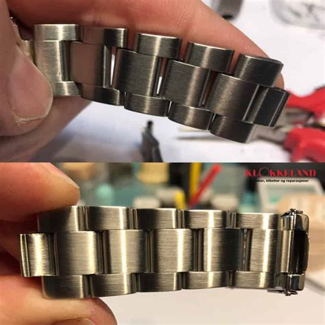 fix rolex band stretch|Rolex stretched band repair cost.